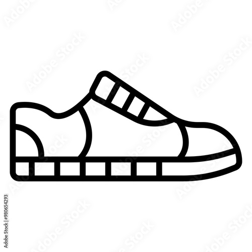 Shoes icon style