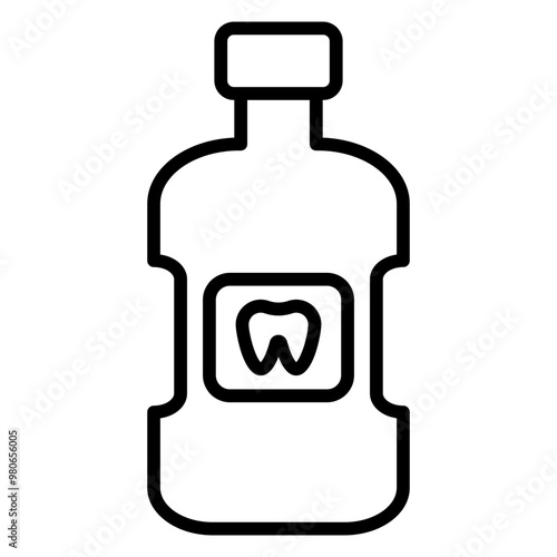 Mouthwash icon style