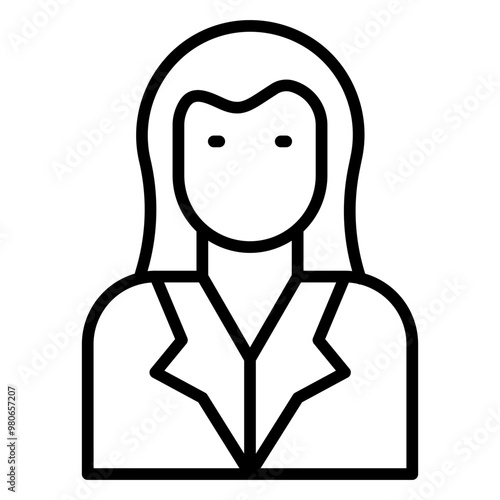 Girl icon style
