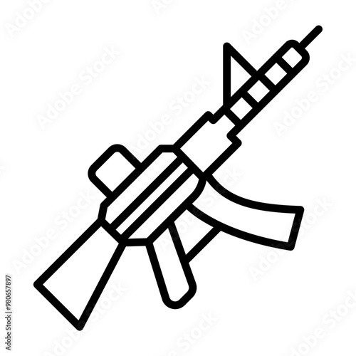 Rifle icon style