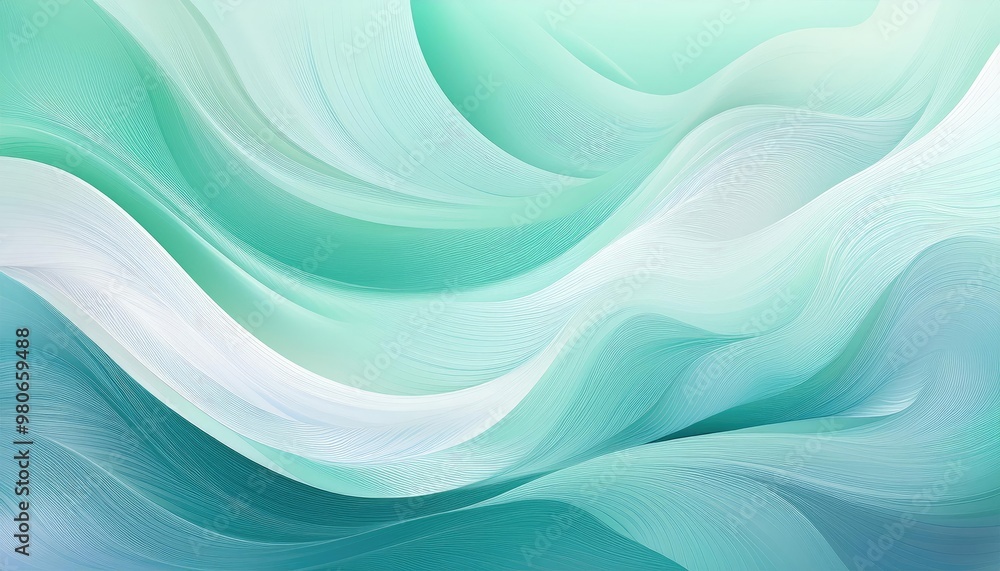 Abstract blue and white waves Abstract blue and white waves