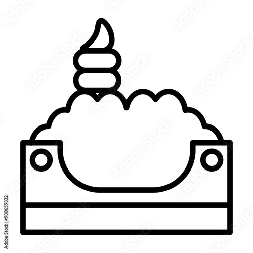 Litter Box icon style