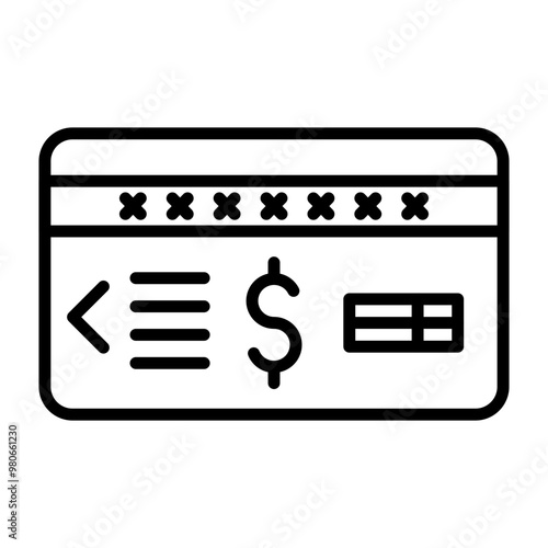 Credit Card icon style
