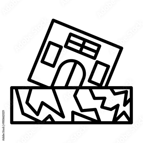 Earthquake icon style