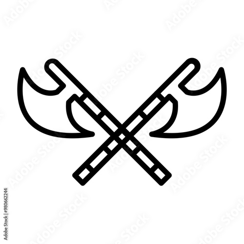 Hatchet icon style