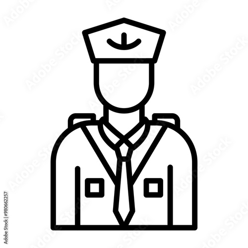 Marine Male icon style