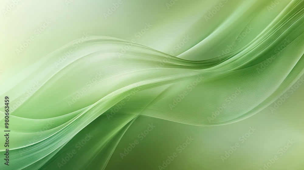 A refreshing abstract green background with soft gradients and smooth, flowing lines, creating a natural and calming aesthetic. A refreshing abstract green background with soft gradients and smooth, flowing lines, creating a natural and calming aesthetic.