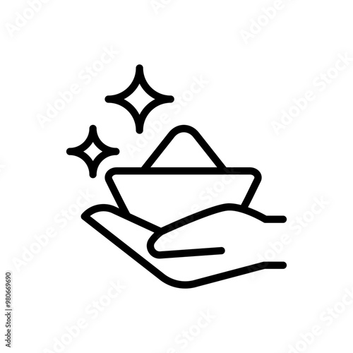 Chinese gold icon