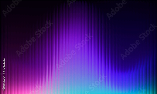 Gradient Multicolored. Vector Glass grainy Blurred neon in pastel colors. For covers, wallpapers, branding and other projects. Multicolored glass texture for banner, wallpaper, template, print.
