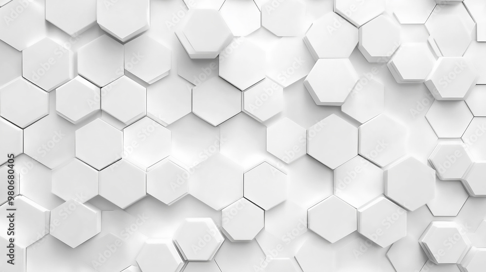 A sleek white abstract geometric background featuring interlocking hexagons and subtle shadows, A sleek white abstract geometric background featuring interlocking hexagons and subtle shadows,