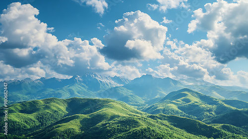 Summer day trekking in the Carnic Alps   Friuli Venezia-Giulia, Italy photo