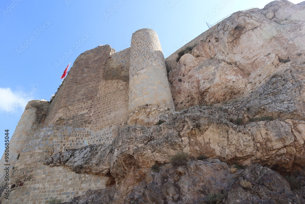 Harput Castle in Elazig Turkey. Harput Castle also known as Sut Kalesi (Milk Castle in English). 10/16/2022 Harput Castle in Elazig Turkey. Harput Castle also known as Sut Kalesi (Milk Castle in English). 10/16/2022
