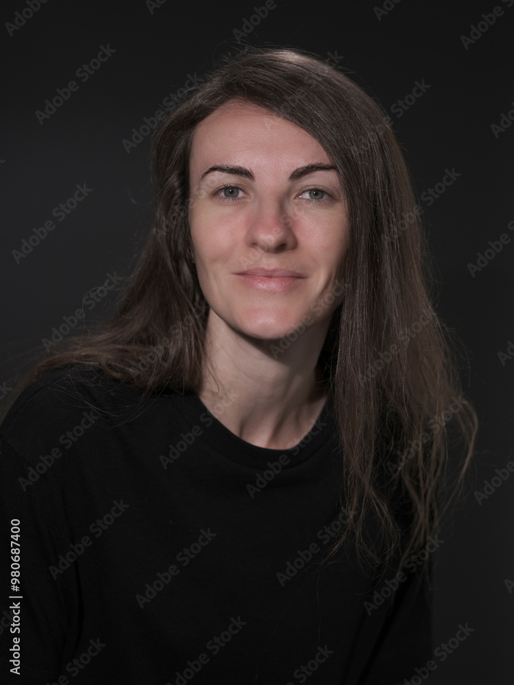 portrait of a young woman portrait of a young woman