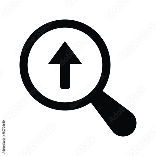 Upload search icon