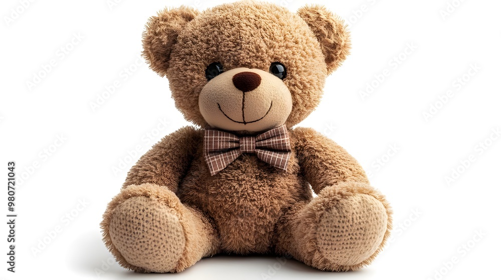 Obraz premium a stuffed bear with a bow tie