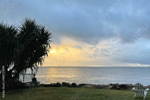 Amity Point Stradbroke Island Australia at sunset