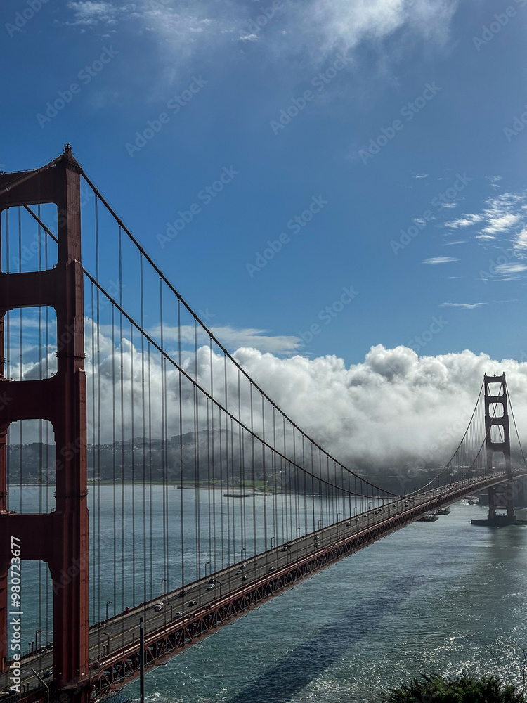 Fototapeta premium The golden gate bridge in San Francisco