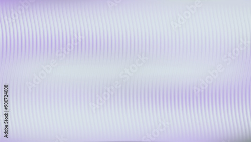 Lavender gradient of embossed, ribbed glass. Exquisite vector background with soft waves of purple shade of glass or polycarbonate for web design, banners, posters, covers and ads. Vector illustration