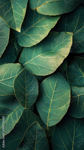 Macro leaves background texture