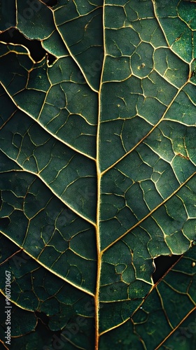 Macro leaves background texture