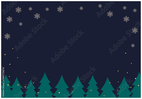クリスマス背景キラキラ雪の結晶15の5