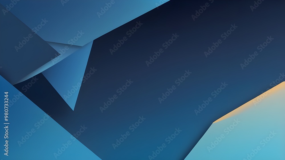 Blue geometric abstract background with navy blue background for your walpaper or presentation Blue geometric abstract background with navy blue background for your walpaper or presentation