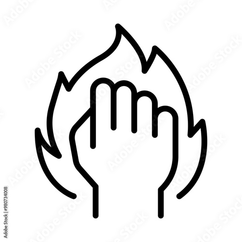 Force and fist icon