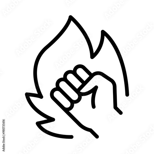 Force and power icon