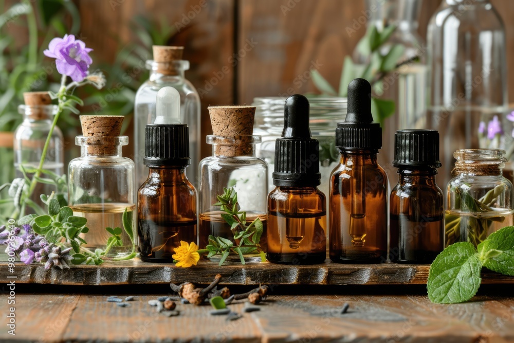 Natural remedy blends of herbs and essential oils for naturopathy. Natural remedy blends of herbs and essential oils for naturopathy.