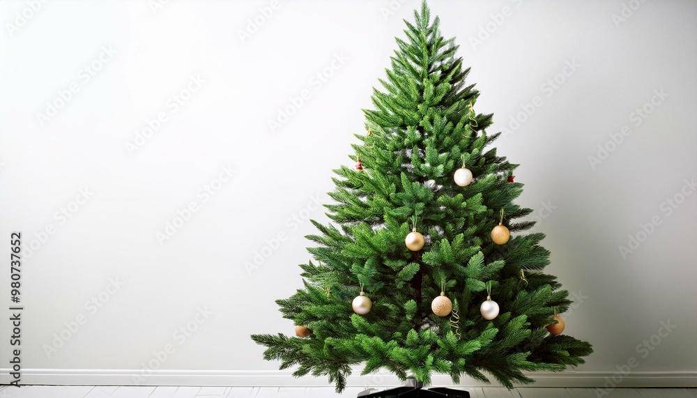 christmas tree and white backgraund christmas tree and white backgraund