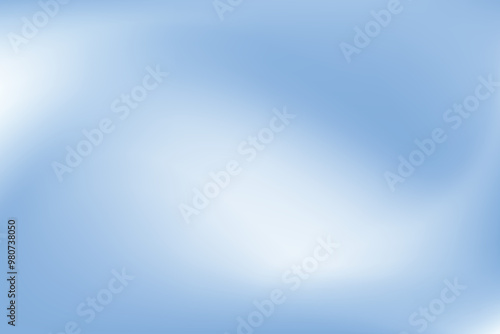 Soft blue abstract gradient background