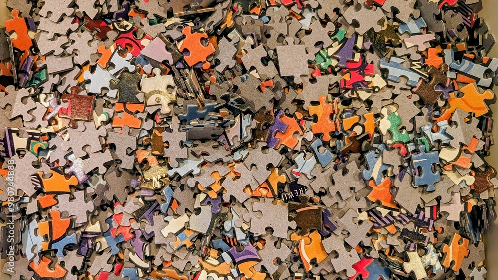 Fototapeta premium Jigsaw