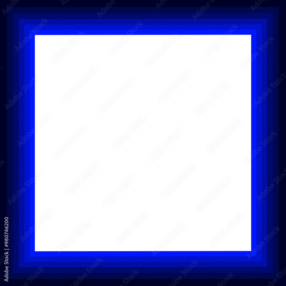 Obraz premium Blue frame, blue frame isolated on white, layered frame, graded frame, 3d frame, frame, frame isolated on white, blue frame on white, frame png, blue, for your image, for your picture, antique, dark