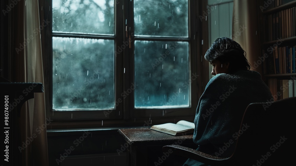 Cozy Reading by the Window Cozy Reading by the Window