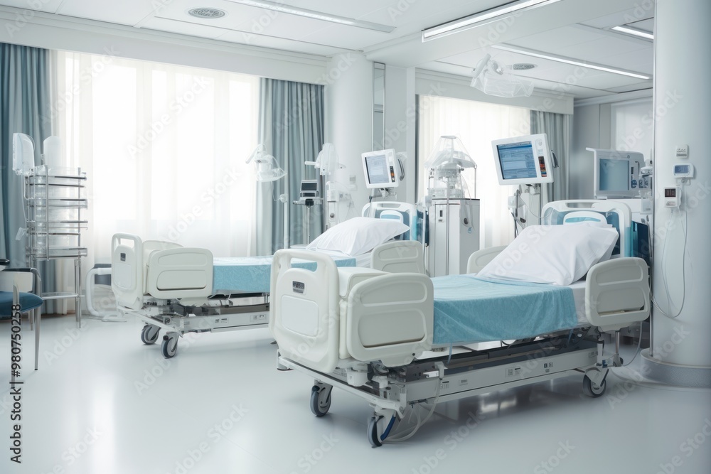 Hospital bed architecture furniture. Hospital bed architecture furniture.