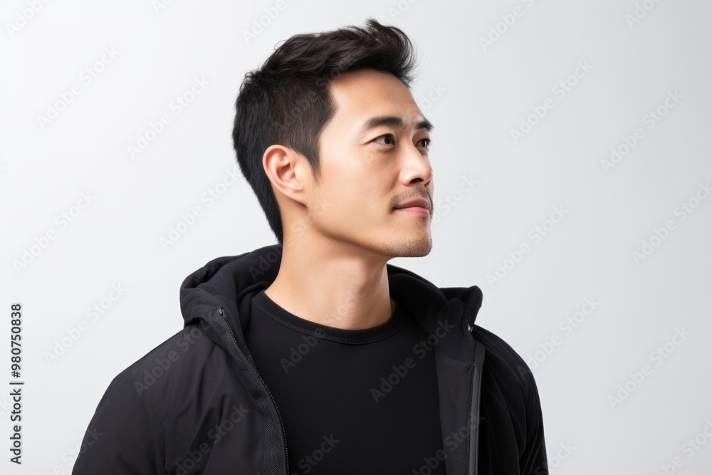 Fototapeta premium Portrait photography jacket adult.
