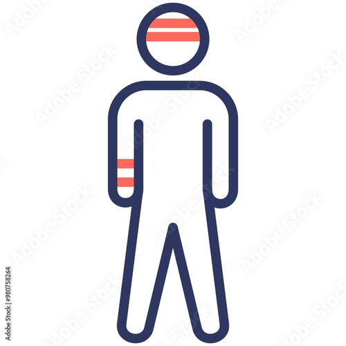Broken Arm Icon