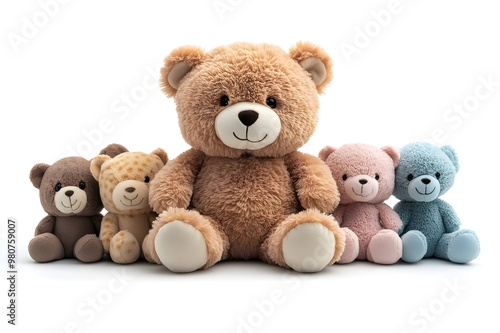 a group of teddy bears