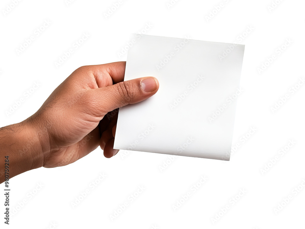A person holds a blank white sheet of paper, perfect for notes, drawings, or signage in a clean, minimalist style. A person holds a blank white sheet of paper, perfect for notes, drawings, or signage in a clean, minimalist style.