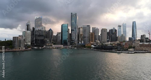 Wallpaper Mural Skyline of the central business district of Sydney, Australia. Torontodigital.ca