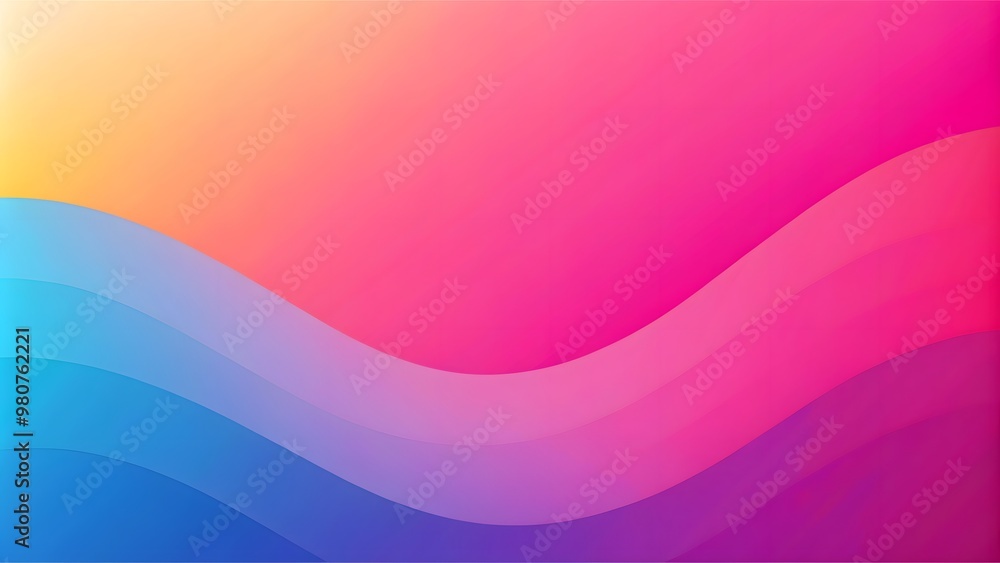 Naklejka premium modern gradient abstract background. Generative AI
