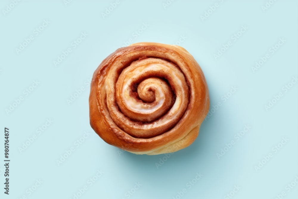 Fototapeta premium Cinnamon roll dessert pastry bread.