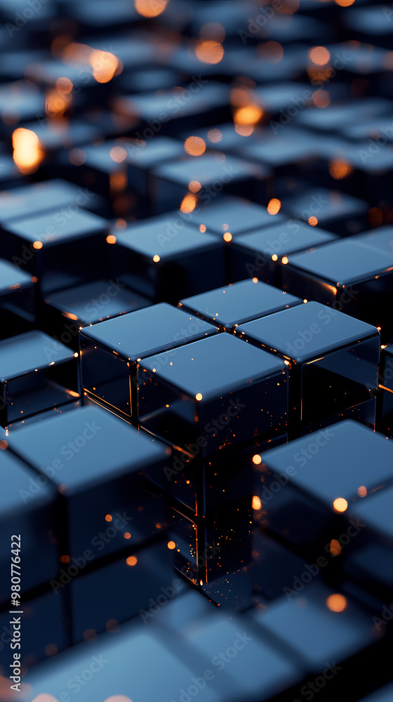 Future technological cube Future technological cube