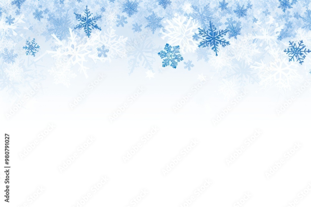Snowflakes border outdoors nature. Snowflakes border outdoors nature.
