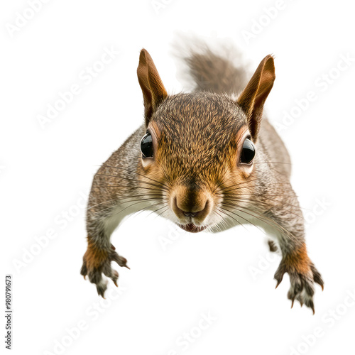 Wallpaper Mural Curious squirrel peering down Torontodigital.ca