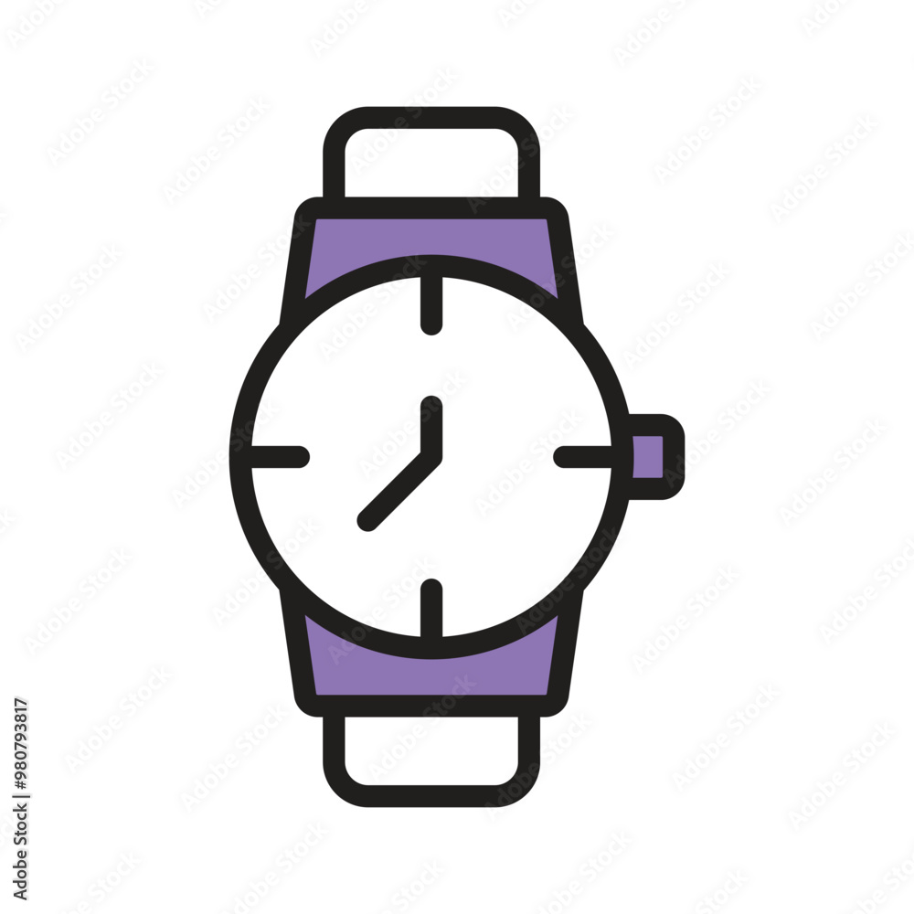 For accurate timekeeping use this watch icon For accurate timekeeping use this watch icon