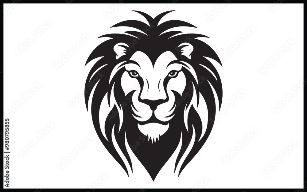 Fototapeta premium Lion - High Quality Vector Logo - Vector illustration ideal for T-shirt graphic 