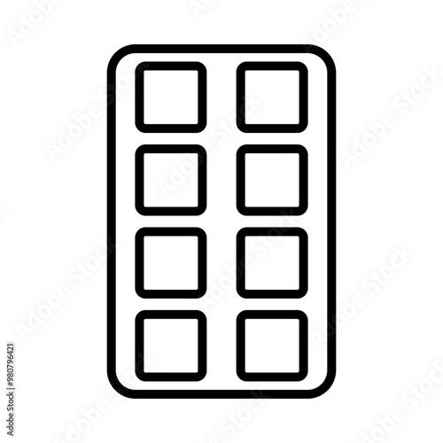 Chocolate Bar line icon