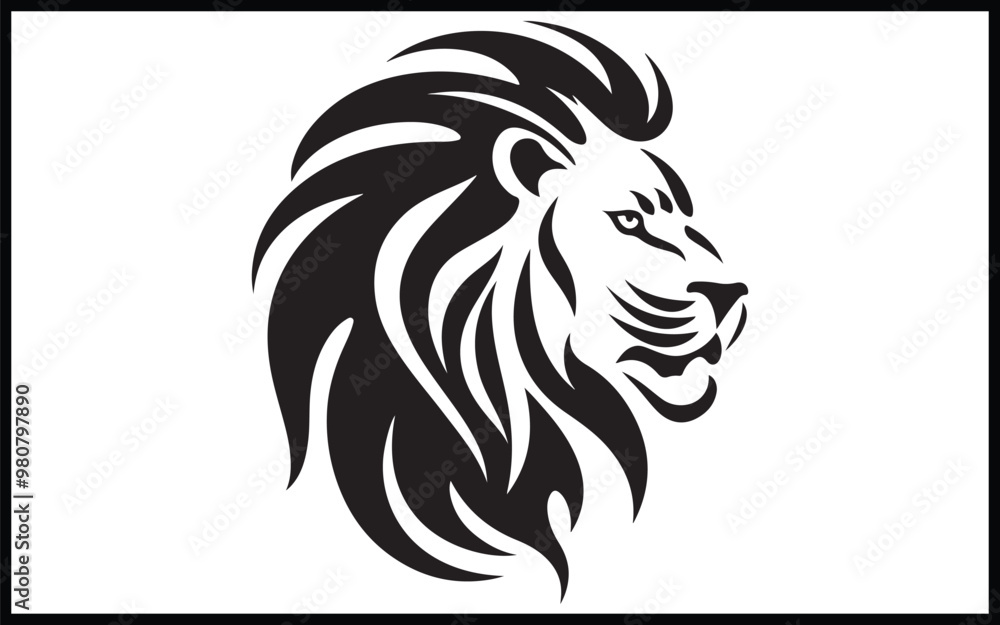 Fototapeta premium Lion - High Quality Vector Logo - Vector illustration ideal for T-shirt graphic 