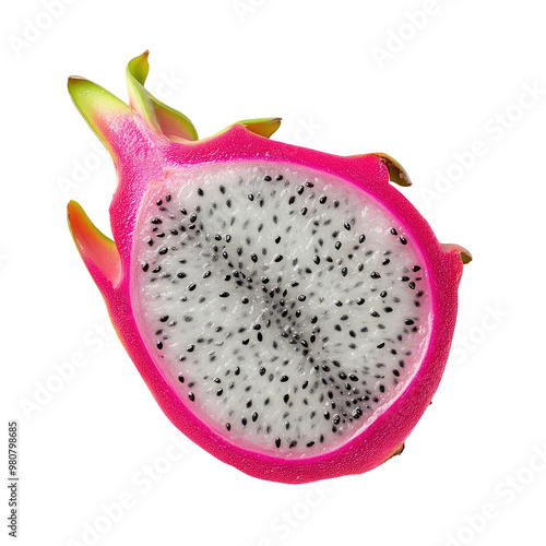 Close-up of a dragon fruit